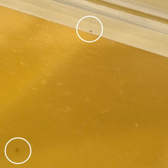 Vintage Midcentury Mod Yellow Acrylic and Clear Lucite Tissue Box Cover - Picture 15 of 16